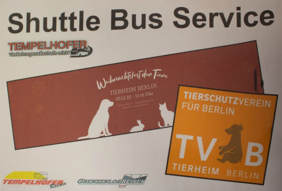 Shuttle für Tiere Tempelhofer